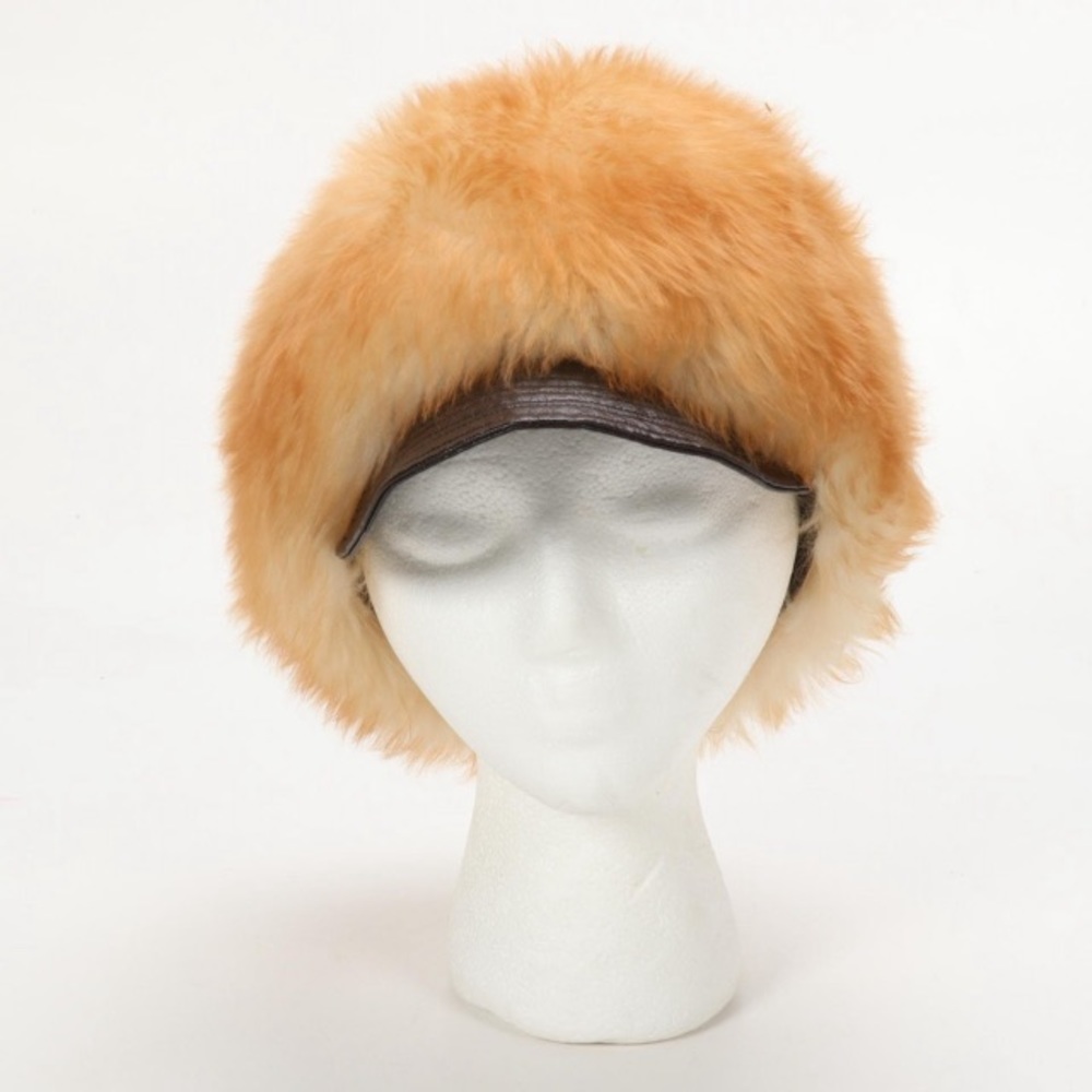Italian shearling hat